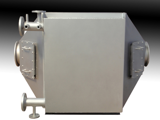 H型鰭片管余熱鍋爐/1000KW發電機組余熱鍋爐