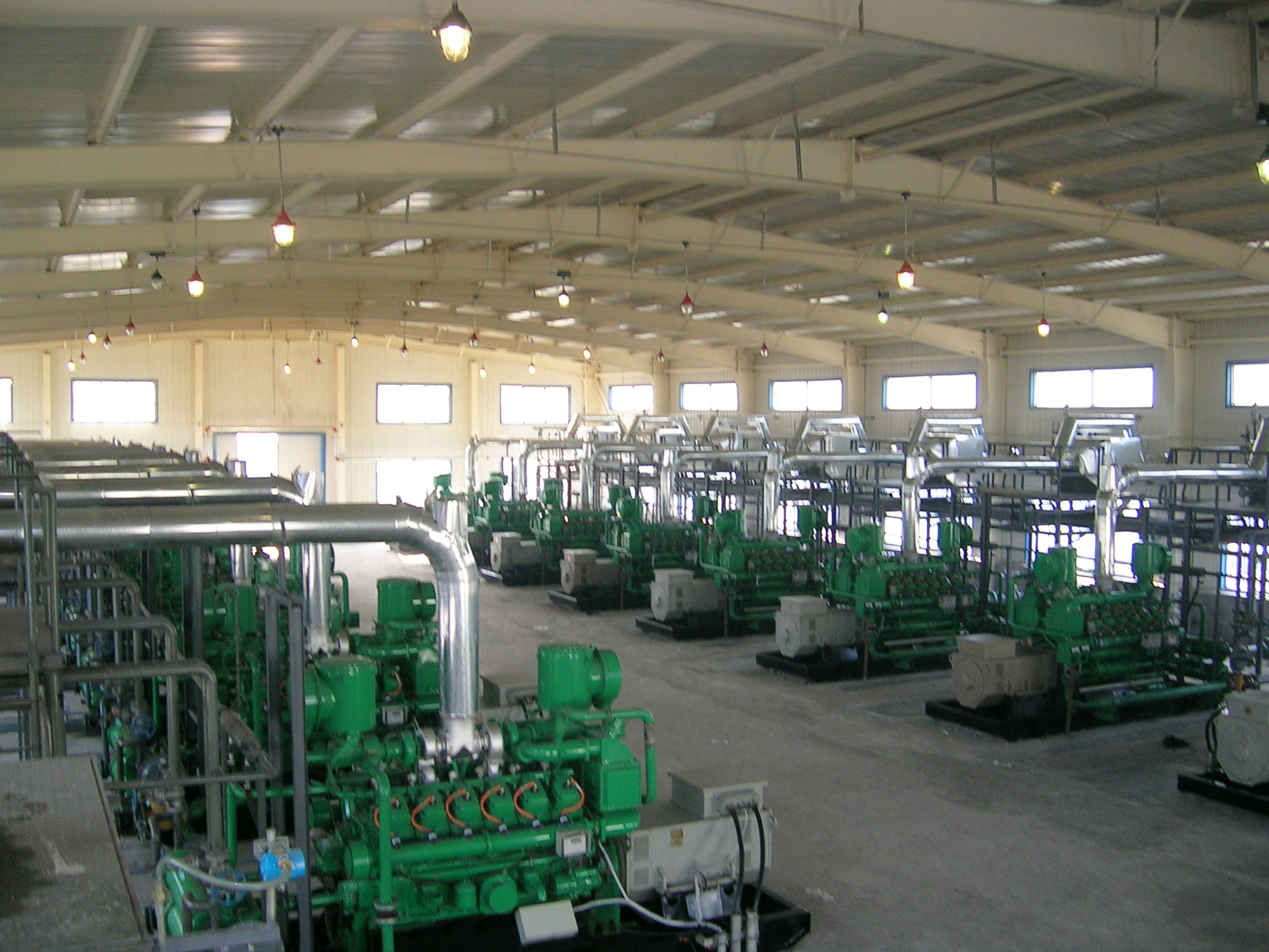 青島凱能鍋爐發(fā)電機組余熱鍋爐現(xiàn)場