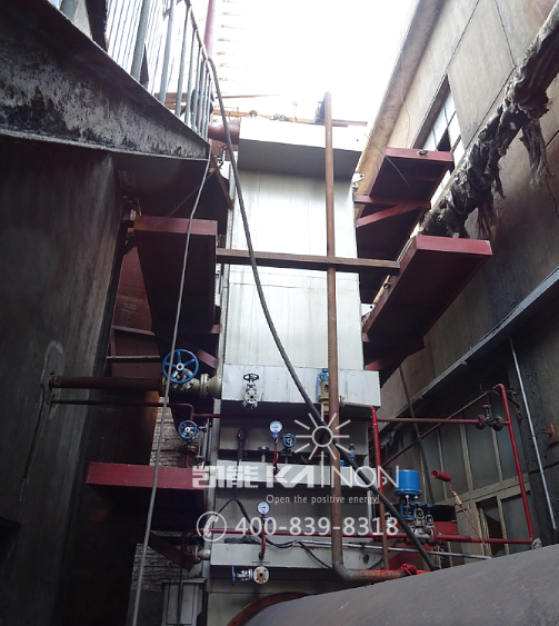 玻璃窯余熱鍋爐現場