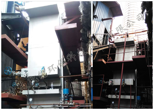 凱能玻璃窯余熱鍋爐現場 凱能玻璃窯余熱鍋爐現場