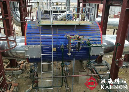 重油發電機組余熱鍋爐近照 重油發電機組余熱鍋爐近照