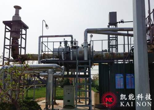 發電機組余熱鍋爐項目現場