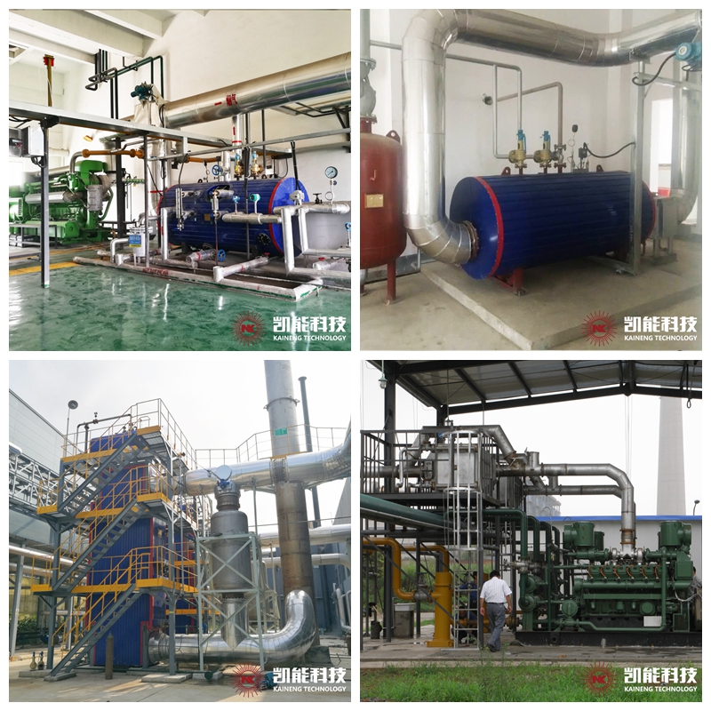 凱能科技余熱鍋爐項目現場