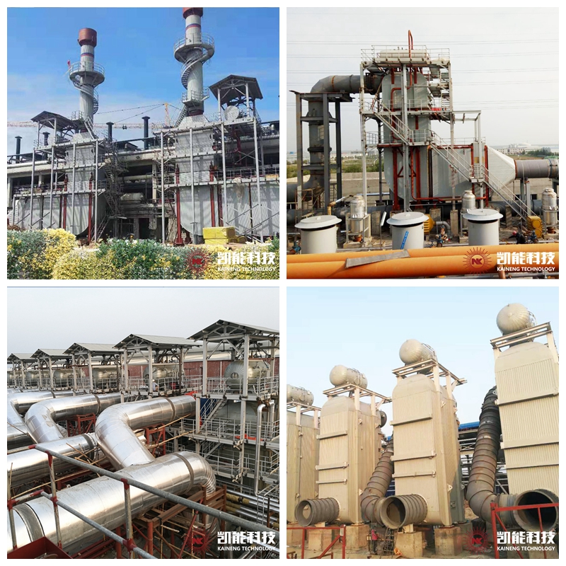 凱能科技大型余熱發電項目現場