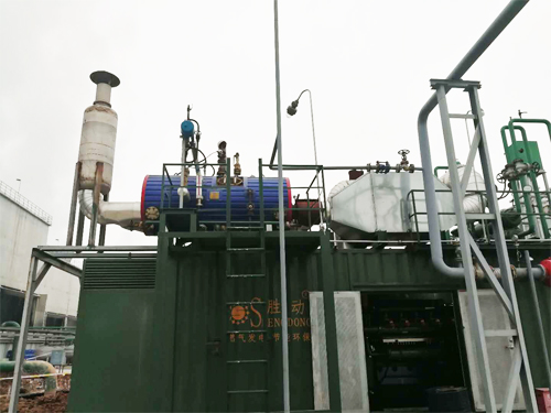 凱能發(fā)電的機組余熱鍋爐項目現(xiàn)場 凱能發(fā)電的機組余熱鍋爐項目現(xiàn)場