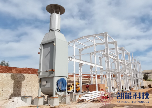 土耳其煙氣余熱回收設備項目現場