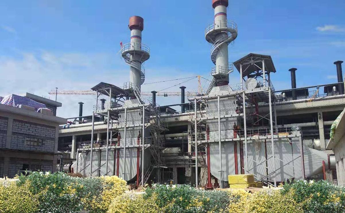 凱能科技豐匯煙氣余熱脫銷一體化設(shè)備項(xiàng)目現(xiàn)場(chǎng)