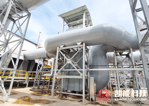 柬埔寨余熱鍋爐安裝項目現場 柬埔寨余熱鍋爐安裝項目現場