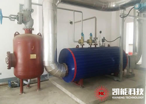 沼氣發電機組余熱鍋爐項目現場