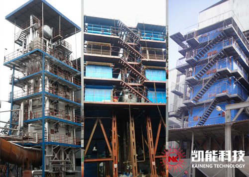 礦熱爐余熱鍋爐項目現場 礦熱爐余熱鍋爐項目現場