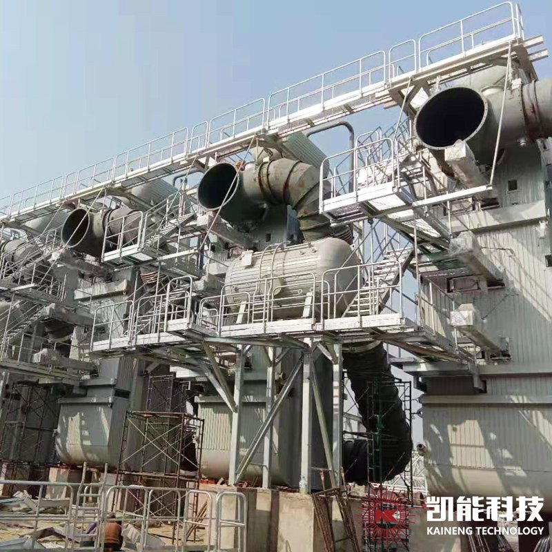 重油發電機組余熱鍋爐項目現場 重油發電機組余熱鍋爐項目現場