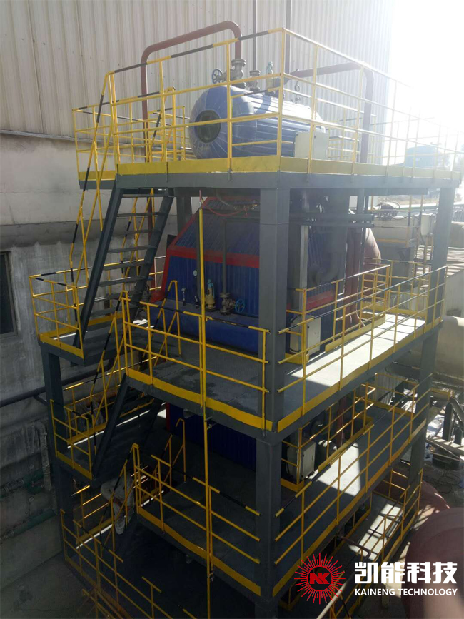 玻璃窯爐余熱鍋爐項(xiàng)目現(xiàn)場