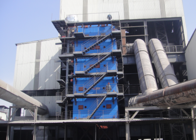 寧夏硅鈣礦熱爐余熱鍋爐投產運行