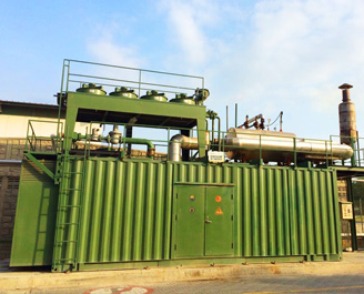 750kW 沼氣發電機組臥式余熱鍋爐