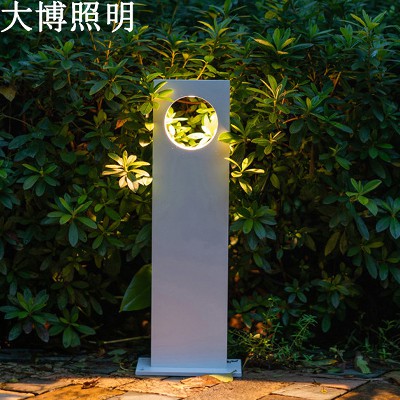 LED草坪燈7W現(xiàn)代特色方形圓心款簡(jiǎn)約小區(qū)草坪亮化鋁制廠家批發(fā)