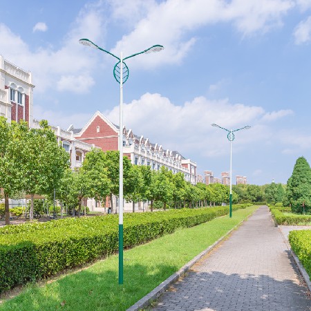 led路燈戶外防水農村市政道路工程照明市電6米8米單臂路燈批發