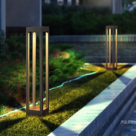 led方柱燈簡約戶外工程亮化庭院燈鋁制現(xiàn)代草坪燈廠家批發(fā)
