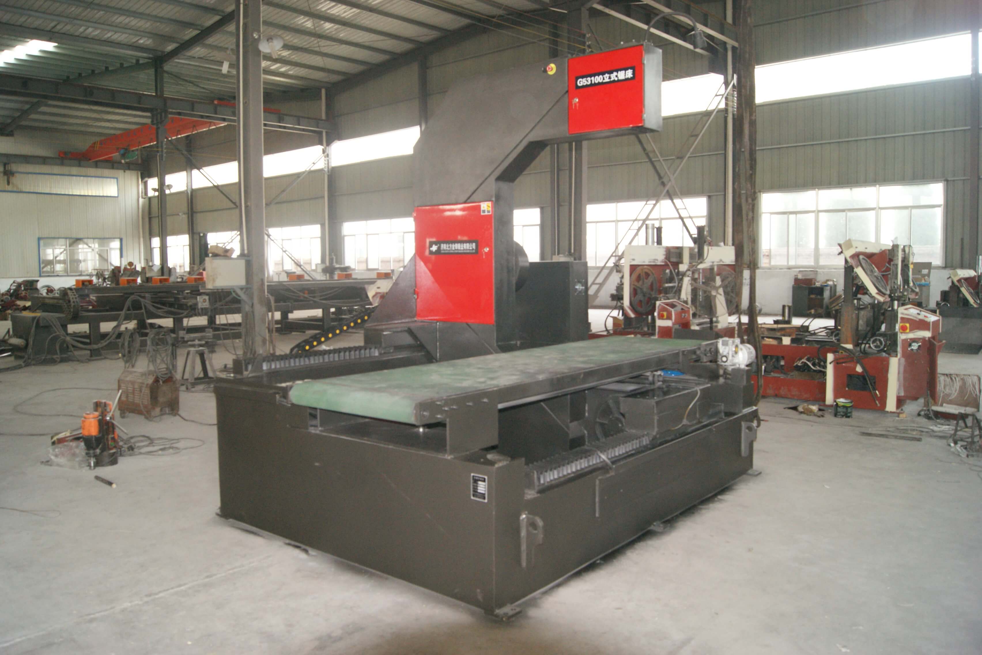 立式帶鋸床G53100-100